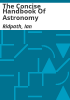 The_concise_handbook_of_Astronomy